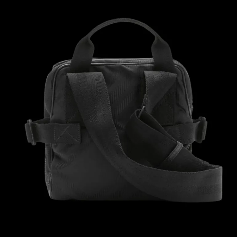 SACOCHE CUBE CHECK NOIR TTON