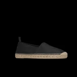 saint-laurent-espadrille-monogram-cuir-lisse-noir