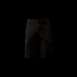 Short cargo CP COMPANY coton stretch doux noir poche verre lunette