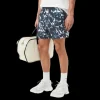 Short de bain LACOSTE nylon déperlant camouflage bleu