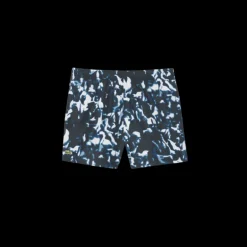 Short de bain LACOSTE nylon déperlant camouflage bleu