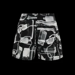 Short de bain OFF-WHITE Xray Radio Scan noir blanc