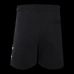 Short de sport AMIRI coton jersey noir  multi logo blanc