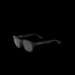 SL798 Lunettes de soleil papillon monture arrondie acétate verres nylon noir