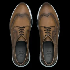 Sneaker BERLUTI Fast Track En Cuir Scritto Olive