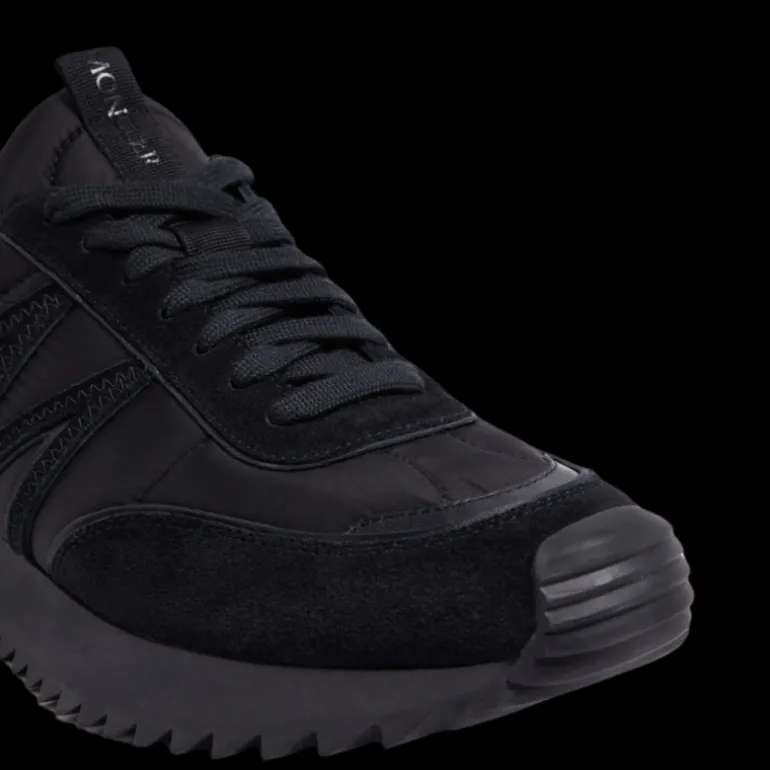 Sneakers MONCLER Pacey low nylon daim noir logo M