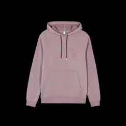 Sweat-shirt à capuche BERLUTI coton parme broderie logo