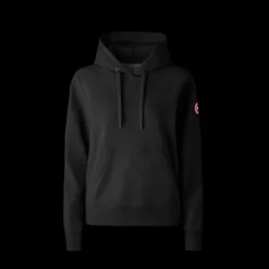 Sweat-shirt à capuche  CANADA GOOSE Huron coton noir