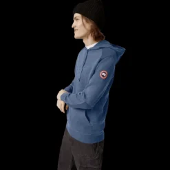 Sweat-shirt à capuche CANADA GOOSE Amherst Bleu jeans