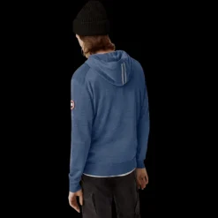 Sweat-shirt à capuche CANADA GOOSE Amherst Bleu jeans