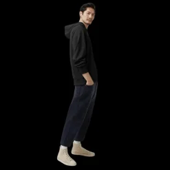 Sweat-shirt à capuche Canada Goose Huron coton noir