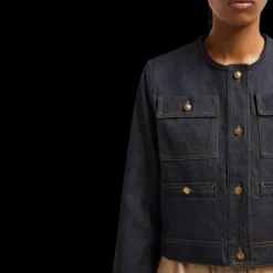 tencin JEANS BRUT COURTE+4POCHES+DOS NYLON