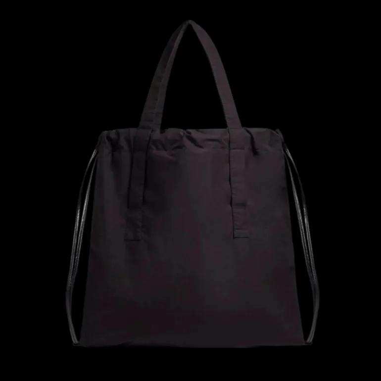 Tote bag MONCLER Sac cabas nylon noir Moncler Grenoble blanc