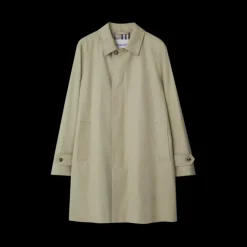 Trench imperméable BURBERRY gabardine coton beige check gris beige