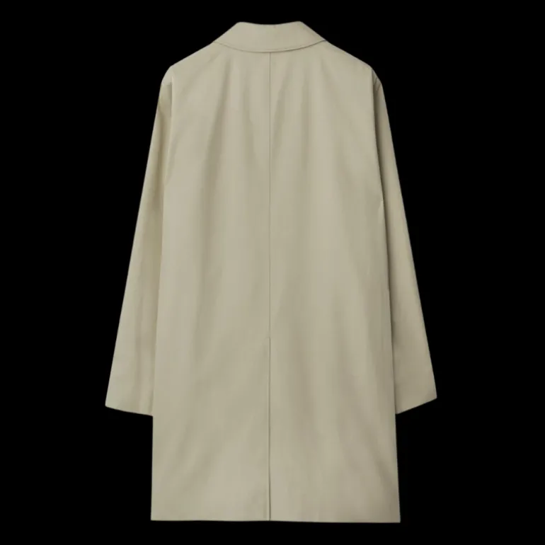 Trench imperméable BURBERRY gabardine coton beige check gris beige