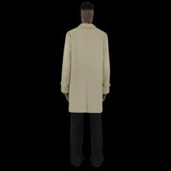 Trench imperméable BURBERRY gabardine coton beige check gris beige