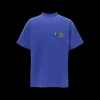 T-Shirt BALENCIAGA Political Campaign Gaffer Large jersey vintage bleu roi