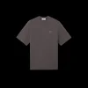 T-shirt STONE ISLAND col rond manche courte coton gris anthracite délavé
