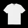 T-shirt TOM FORD col rond lyocell coton blanc