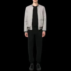 t-shirt ZEGNA col rond slim coton stretch noir