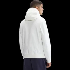 Veste à capuche zippée CP Shell-R blanc lentille