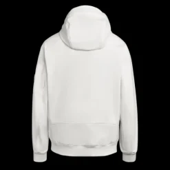 Veste à capuche zippée CP Shell-R blanc lentille