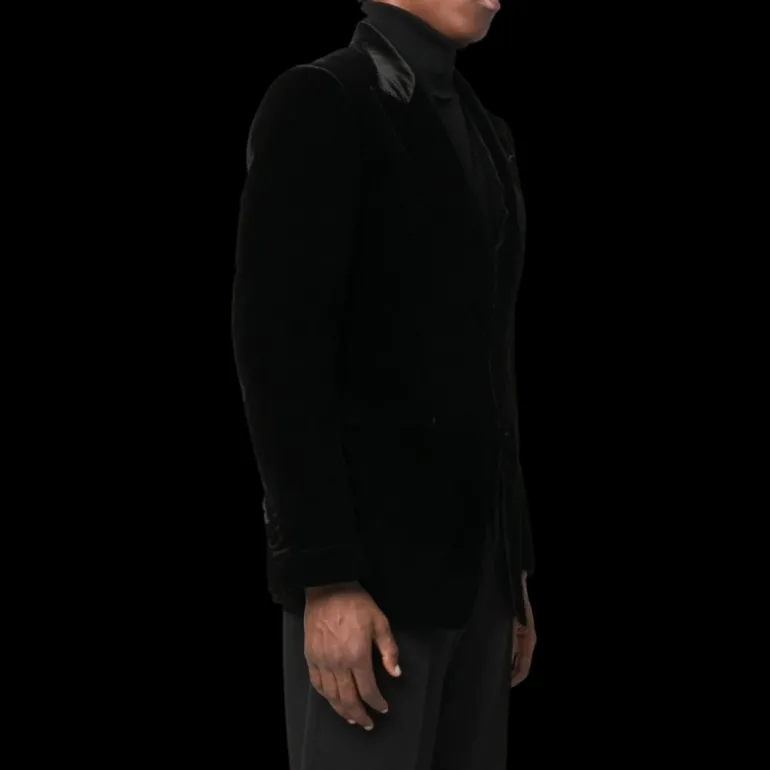 Veste blazer TOM FORD un bouton velours noir