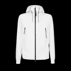 Veste Blouson CP COMPANY Shell-R Blanc Capuche Lunettes