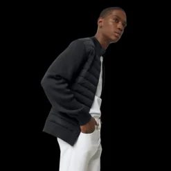 Veste cardigan CANADA GOOSE Hybridge zippee bimatière bleu marine