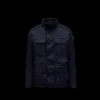 Veste imperméable MONCLER Lez bleu marine