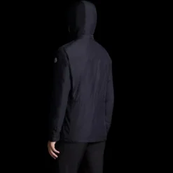 Veste imperméable MONCLER Lez bleu marine