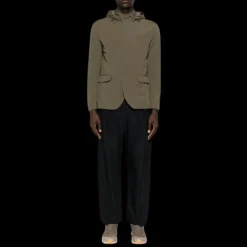 Veste légère HERNO capuche nylon kaki