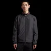 Veste zippée MONCLER à capuche bicolore Nylon noir